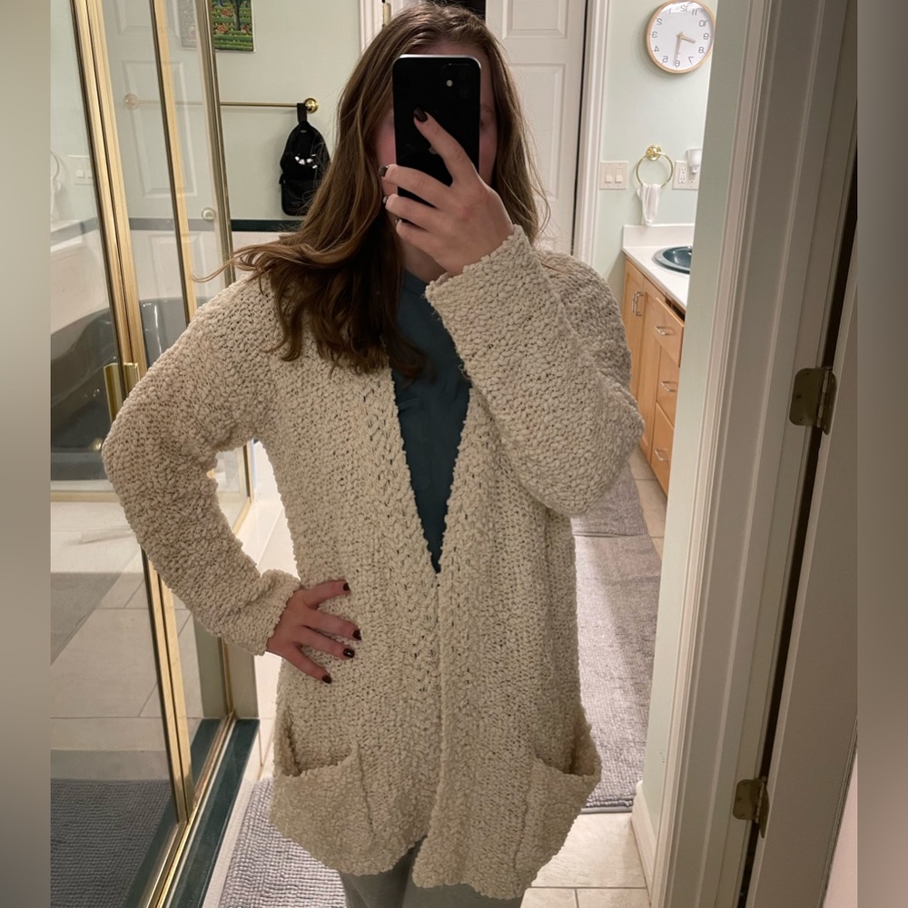Coziest cardigan